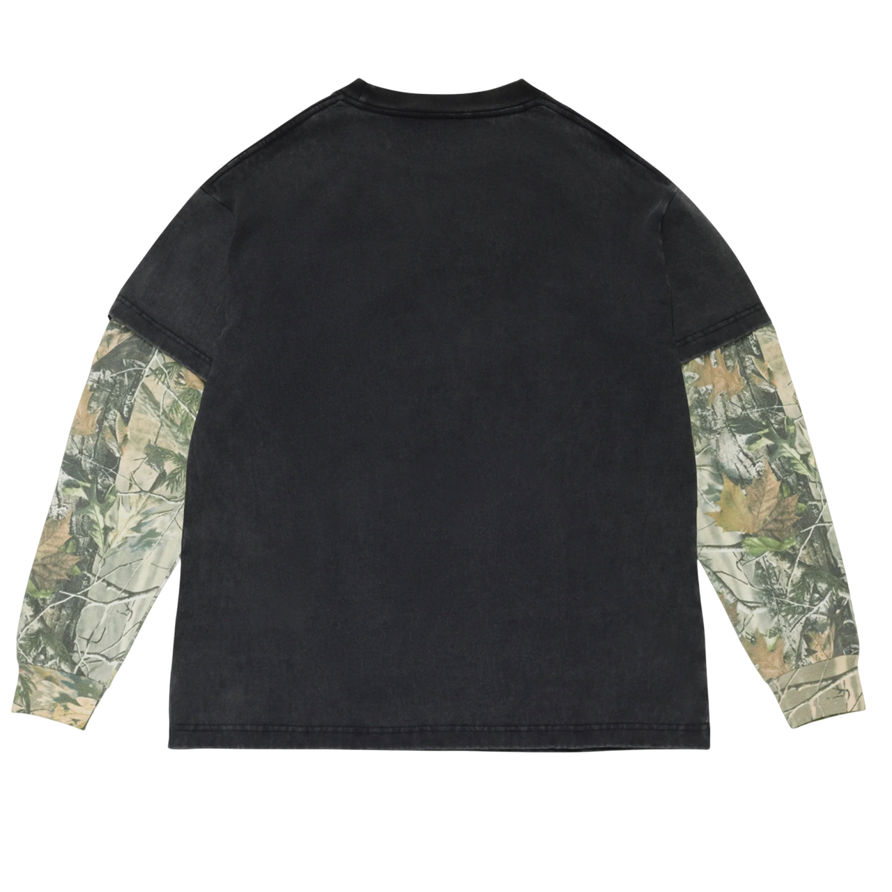CAMO LOGO LS TEE